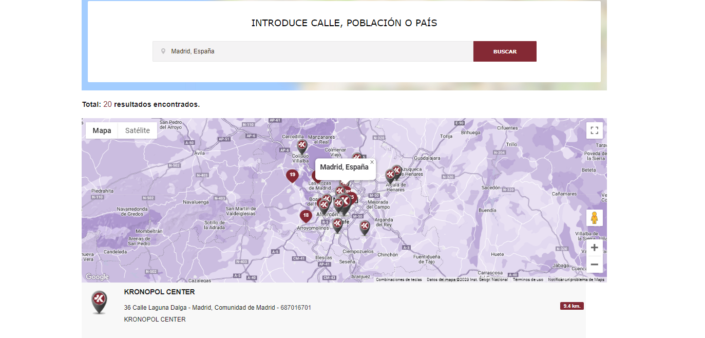 Kronopol buscador