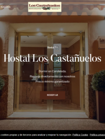 Diseño web - Hostal Los Catañuelos 
