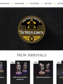 Diseño web - The Meeplesmith 