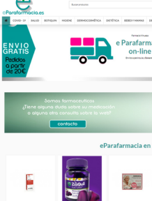Diseño web - eparafarmacia.es