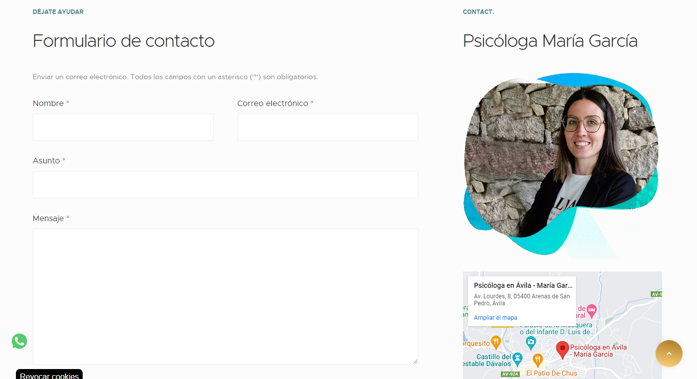 psicologa contacto