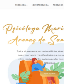 Diseño web - Psicóloga en Ávila 